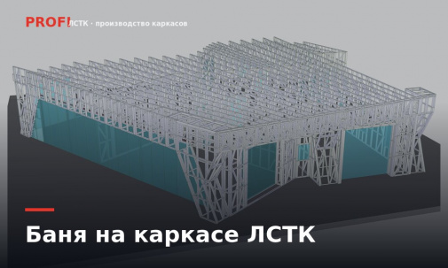 Баня из ЛСТК: цена каркаса по 5 проектам и что входит в комплект