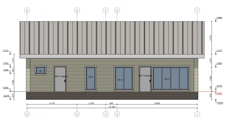 Дома Классик 10,2х14,2-145 м²