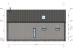 Загородный дом в стиле БарнХаус 13,0 х 15,0-209 м²